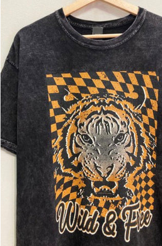 Wild and Free Tiger Tee