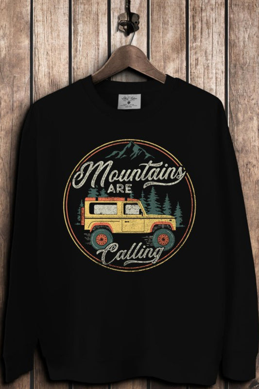 Mountains are Calling Sweatshirt