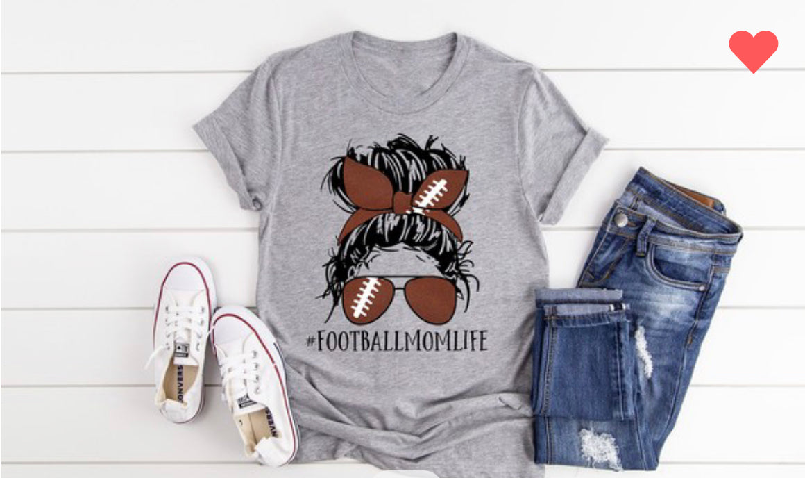 Football Mom Tee